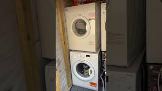 Jumping washing machine and dryer 