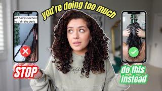Curly hair advice you should stop following