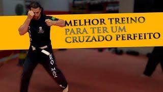 TREINO para ter SOCOS FORTES E RÁPIDOS  SOCO CURZADO  Krav Maga Caveira