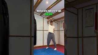 How different martial arts warm-up…