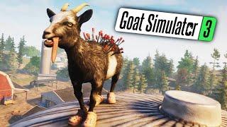 КОЗЛЯЧЬЯ ЖИЗНЬ в Симуляторе Козла  Goat Simulator 3