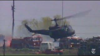 Waco siege 1993 in 1 minute - Трагедия в Уэйко