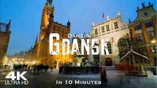 GDANSK  Gdańsk 2024 Drone Aerial 4K  Danzig Poland Polska