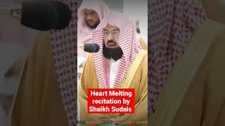 Heart Melting Quran recitation by Sheikh Sudais #shorts #quran #sheikhsudais #sudais