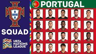 PORTUGAL Squad For UEFA Nations League 202425  Portugal  FootWorld