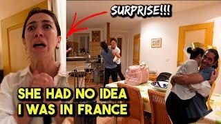 We Flew to France to Surprise Her TERRIFYING Reaction