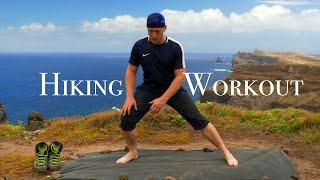 10 Minutes Hiking Workout especially for back and feet - Fitness home Workout for Hikers