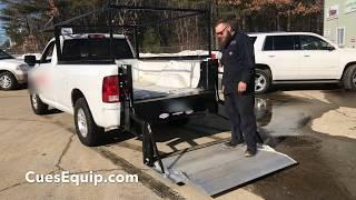 Tommy Gate Liftgate Installed On Ram Truck CuesEquip.com