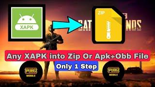 How To Convert XAPK into APK+OBB File Of Any Application In Android In 1 Min.   SUBSCRIBE