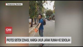 Protes Sistem Zonasi Warga Ukur Jarak Rumah ke Sekolah