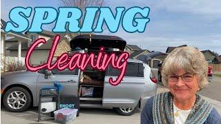 Spring Cleaning My MiniVan Camper - full video