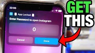 How To Lock Apps on iPhone NEW WAY