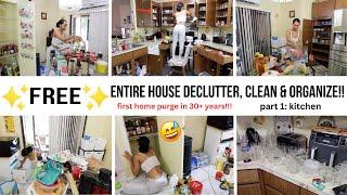 *FREE* WHOLE HOUSE DECLUTTER CLEAN & ORGANIZE  WHOLE HOUSE TRANSFORMATION Jessica Tull cleaning