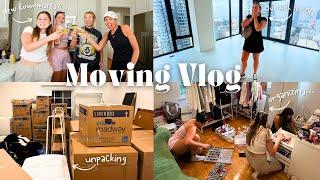 MOVING VLOG Unpacking Organizing & Saying Goodbye to the Juice Box