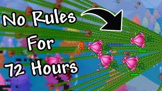 I Hosted a Terraria Server With NO RULES For 72 Hours...