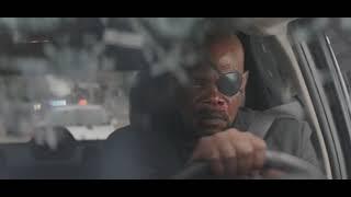 Captain America The Winter Soldier – Nick Fury car chaseassassination scene FULL