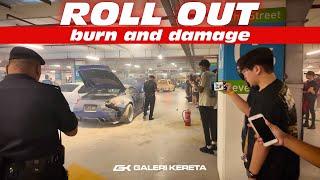 RETRO HAVOC CARS ROLL OUT - Sampai Terbakar Kereta