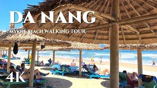 4K WALKVietnam Danang 2024 Promenade & Beach Walking Tour 4K HDR 60fps