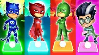 Catboy  Owlette  Gekko  Romeo  PJ Masks  Tiles Hop EDM Rush