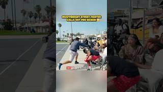 Heavyweight Street Fighter CALLS OUT Pro Boxer 