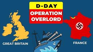 D-Day Invasion or Operation Overlord History Timelines and Map  Past to Future