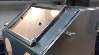 DIY Sandblasting cabinet No Welding. made with two tools