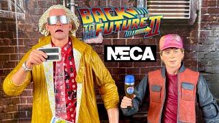 NECA Back To The Future Ultimate 2015 Doc Brown Action Figure Review