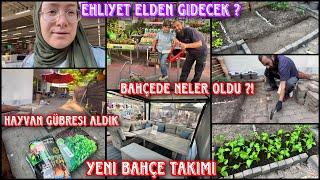 Ehliyet gider mi ki eldenturgut ile bahçe işlerimizbiberlerim için yer yaptıkuzun sohbetli VLOG.