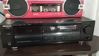 Новая кассетная дека в мою коллекцию KENWOOD KX-5030.