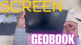 How to replace Screen for GeoBook 2E 12.5 Notebook