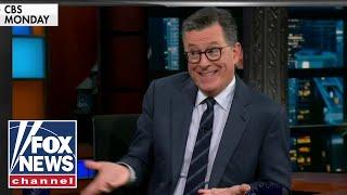 Audience shocks Colbert CNN host with unexpected laughs Was that a laugh line?