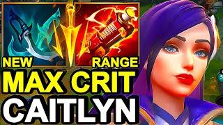 Wild Rift China Caitlyn Adc - 21KILL MAX CRITICAL Caitlyn Build Runes - Challenger Rank Gameplay