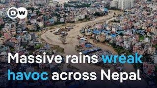 Over a hundred people killed by flooding and landslides in Nepal  DW News