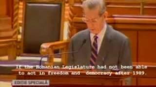 The Speech Of His Majesty King Michael I Before The Parliament Of Romania 2011- English Subtitle