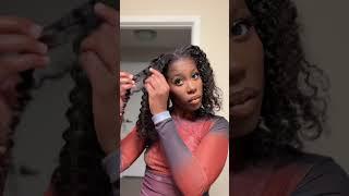 The Perfect Braid Out For Length And Definition #shorts #relaxedhair #naturalhair #blackhair