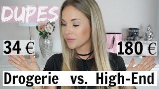 8 GÜNSTIGE DUPES - Drogerie vs. High End  TheUniqueCarina