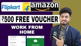 Flipkart ₹500 Free Gift Voucher Earning App 2023  Amazon ₹500 Free Gift Earning Rakuten Insights