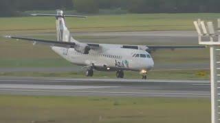 Avião quica três vezes na pista e é obrigado a arremeter no aeroporto de Florianópolis