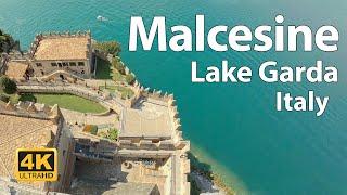 Malcesine Lake Garda - Walking Tour 4K 60fps