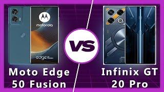 Infinix GT 20 Pro vs Moto Edge 50 Fusion Gaming Beast ️ or All-Rounder