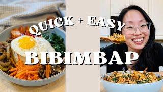 How to Make Quick + Easy Bibimbap with Bulgogi