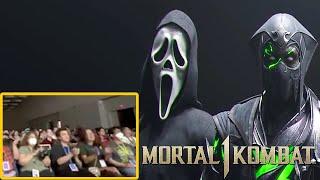 Live Crowd Reaction To Noob Saibot & Ghostface Reveal  MK1