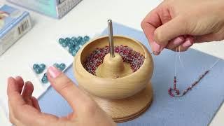 Bijoux à faire soi-même  Beadalon Spin-N-Bead Bead Loader moulin à perles  DIY