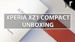 Sony Xperia XZ1 Compact Unboxing Setup & Hands-on Review