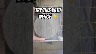 Bleach Wenge for Mind-Blowing Furniture #woodworking #woodworkerssource #shorts