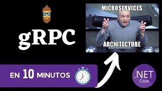 gRPC en 10 minutos - ¿Qué es gRPC? - Ejemplo PRÁCTICO en .NET  ¿Las API REST están muertas?