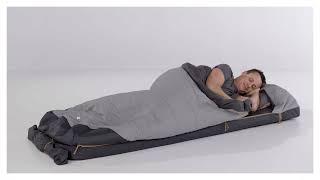HOW TO... USE QUECHUA 2-IN-1 COTTON SLEEPING BAG PERFECT SLEEP