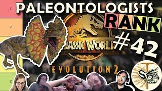 A VENOMOUS DINOSAUR?  Paleontologists rank DILOPHOSAURUS in JW Evolution 2