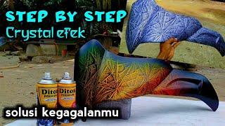 Step by step crystal fx besar dan panjang ‼️fajar custom paint