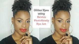 Makeup Tutorial Glitter eyes using Revlon PhotoReady Eye Art